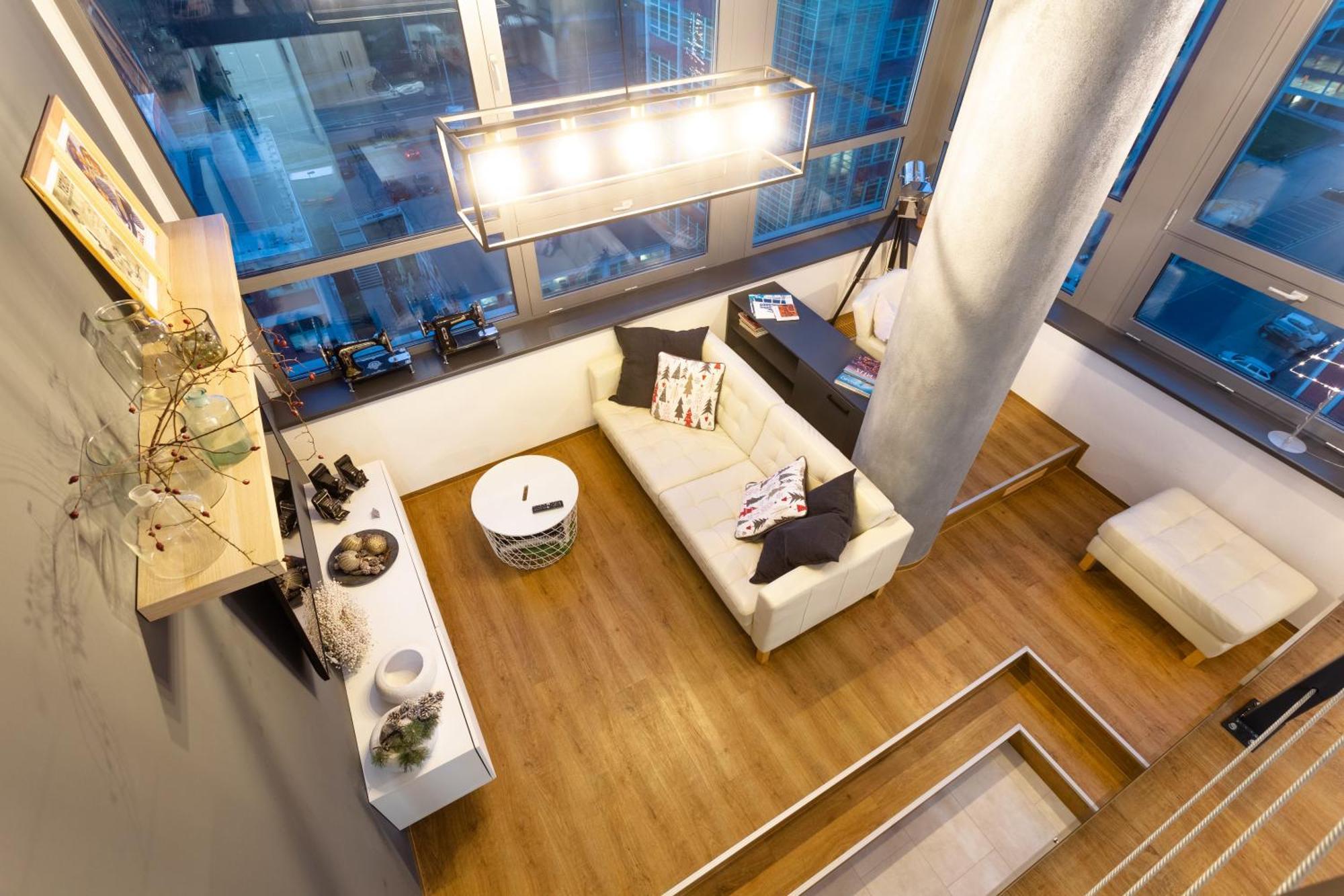 View Skyscraper Bata - Loft Xl Apartment Zlín Екстериор снимка