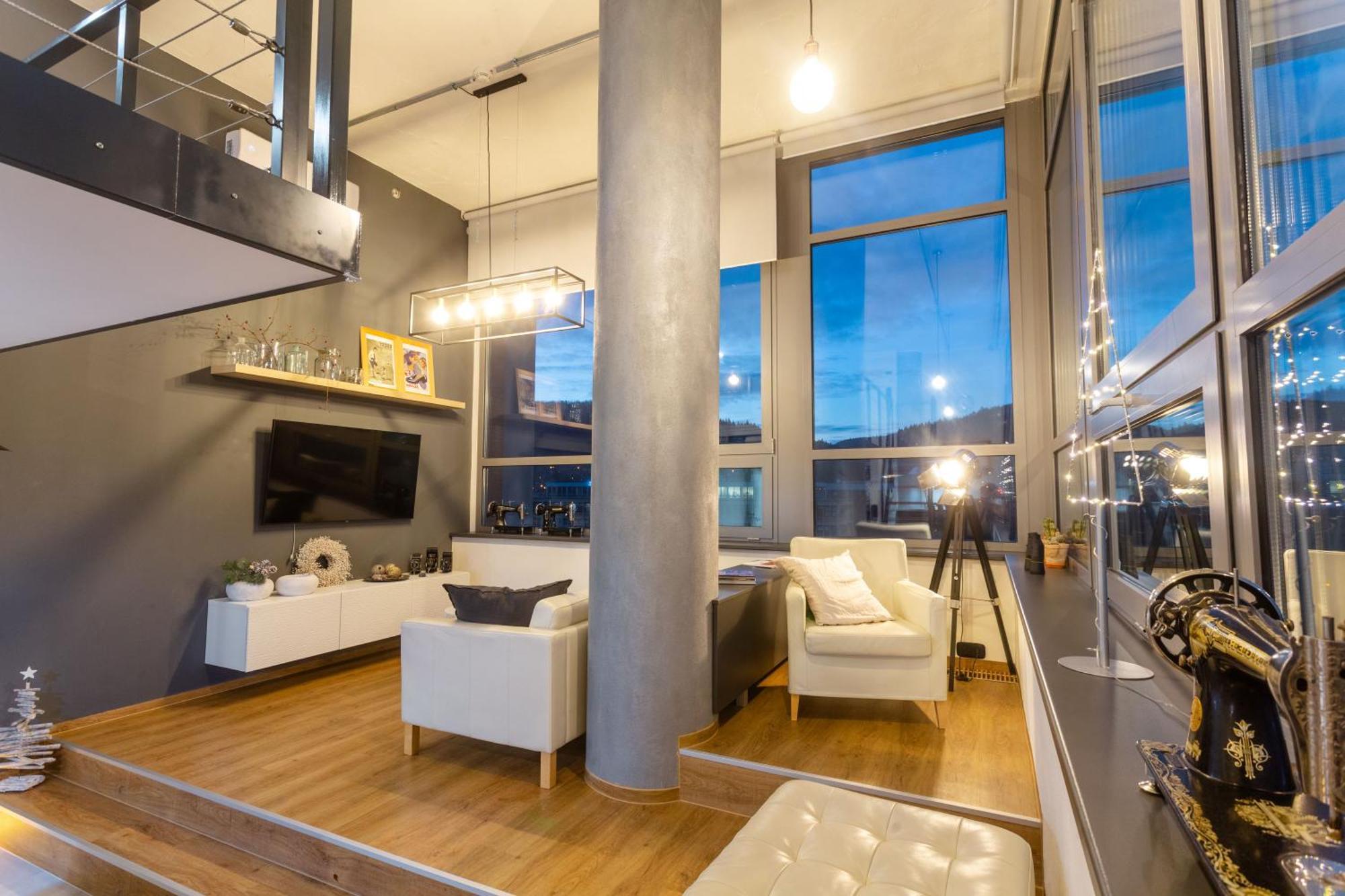 View Skyscraper Bata - Loft Xl Apartment Zlín Екстериор снимка
